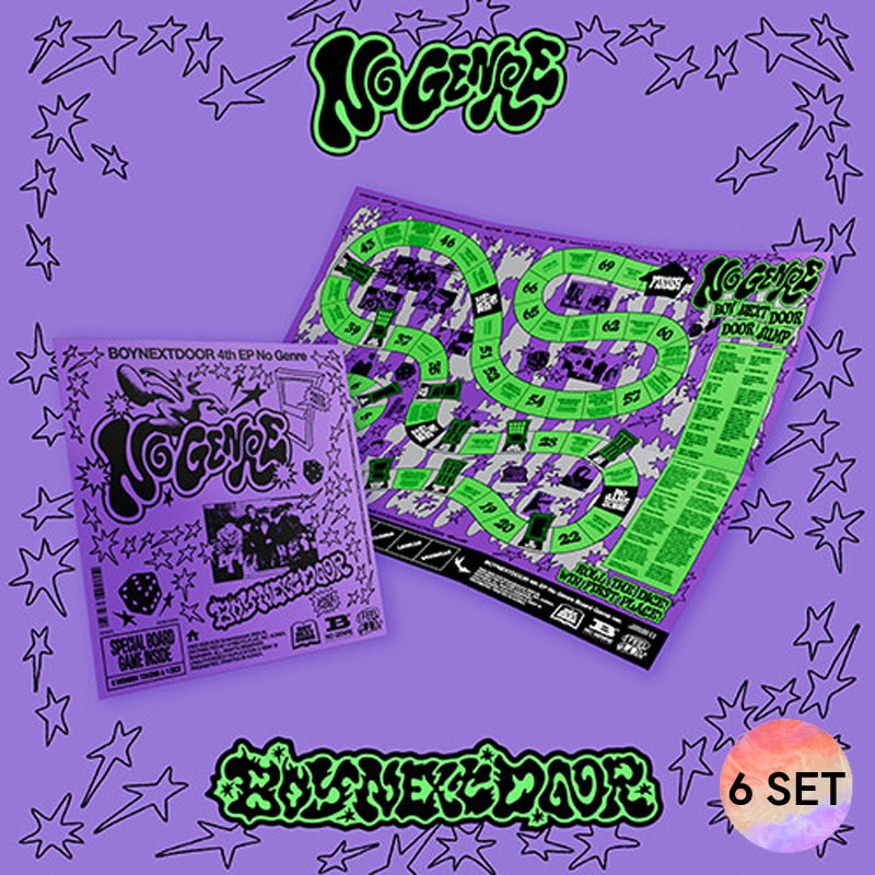 [6種 SET] BOYNEXTDOOR - 4th EP No Genre (Board Game ver.) 7,686円