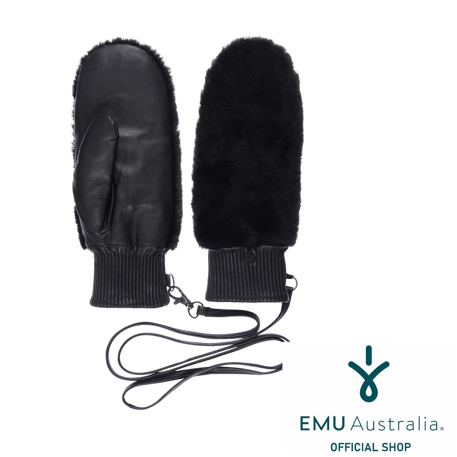 【公式】EMU Australia Nicki Mittens 手袋 グローブ ミトン シープスキン ムートン ボア ファー レディース メンズ 冬 秋冬 暖かい かわいい 防寒 ブランド 本革 天然