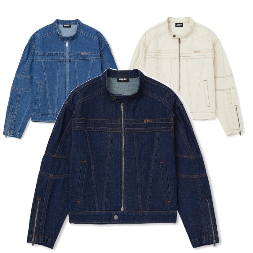 Uni NY Denim Biker Jacket