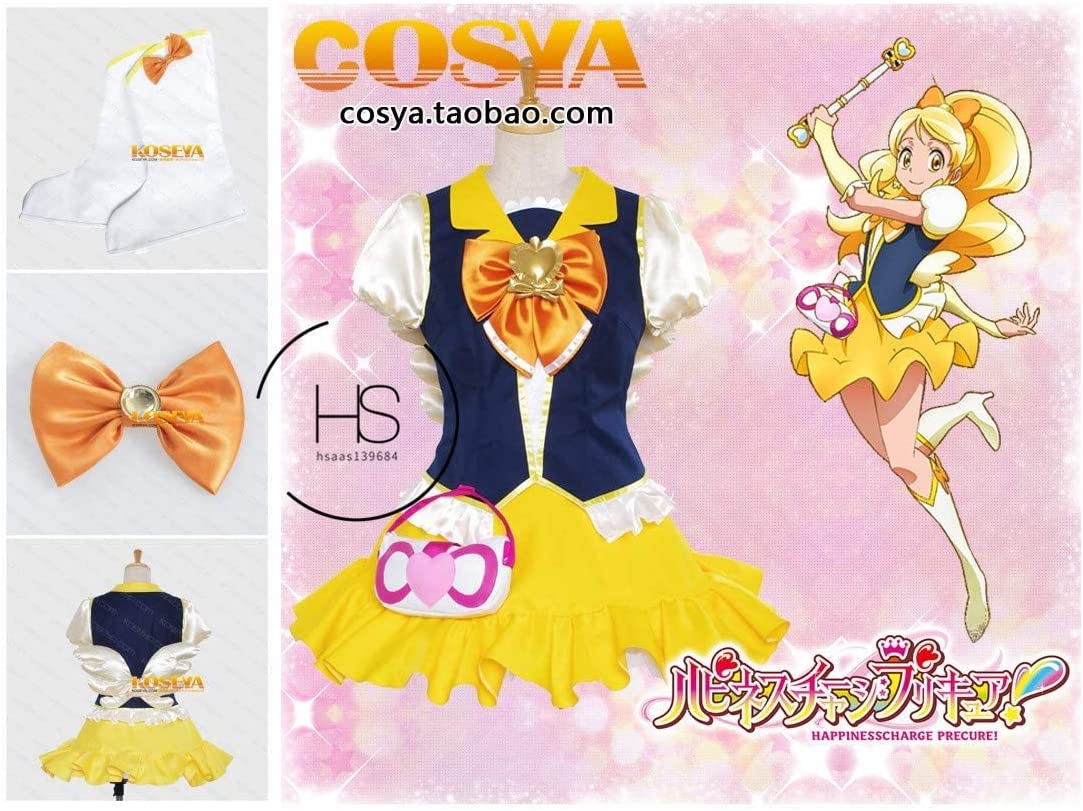コスプレハピネスチャージプリキュア！キュアハニーコスプレ衣装