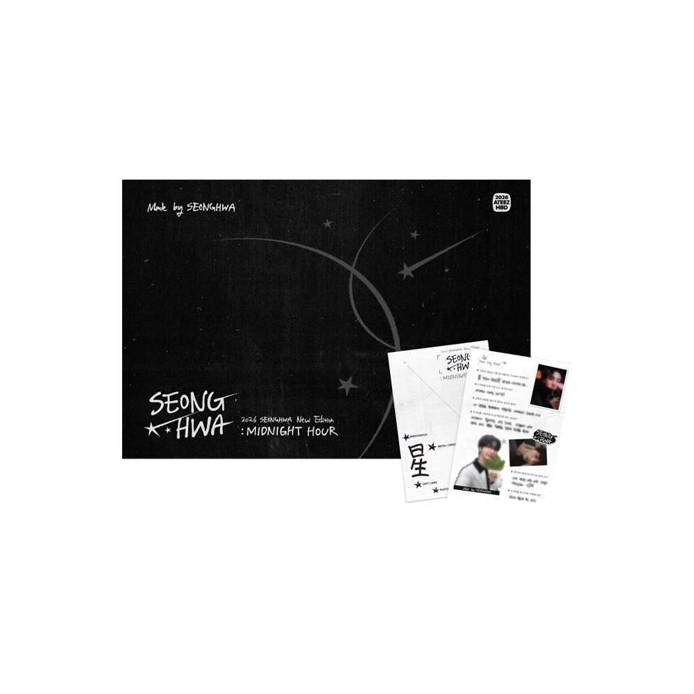 ATEEZ SEONGHWA : MIDNIGHT HOUR / ATEEZ 2026 BIRTHDAY MD / グッズ