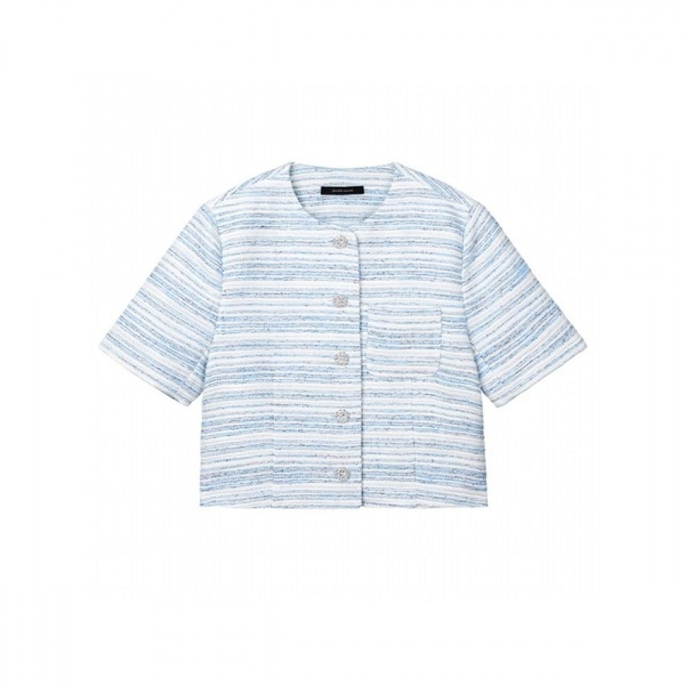 (アナルドバシーニ) (アナルドバシーニ) ツイード半袖ジャケット (AW06JK41W)