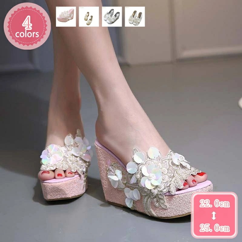 777円OFFクーポン レディース ウェッジサンダル クリアサンダル 美脚 透明 歩きやすい オーペントゥ ミュール 厚底サンダル 厚底 ハイヒール ビーチサンダ プラットフォーム 厚底 キャバ 披露