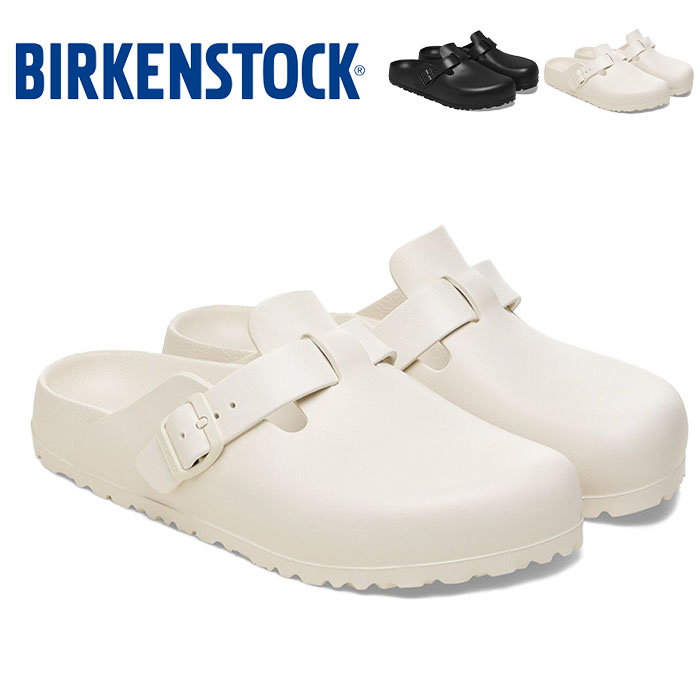 正規取扱店【2025新作】 EVA ボストン サンダル メンズ レギュラー エッグシェル ホワイト 白 軽量 撥水 水洗い可能 サボ つっかけ 靴 シューズ コンフォート 1027381