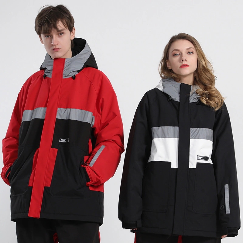 スノーボード ウェア ジャケット 単品 光反射 メンズ レディース スノーウェア スキーウェア スノボ スノボーウェア 大きいサイズ 防風防水防雪防寒保温通気 耐摩擦 韓国 Snowboardwear
