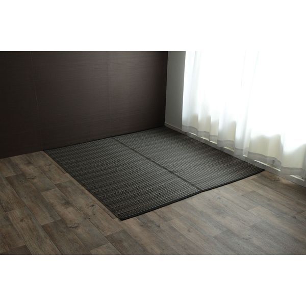 1090031061902 洗える PPカーペット バルカンブラウン 本間6畳 メーカー直送