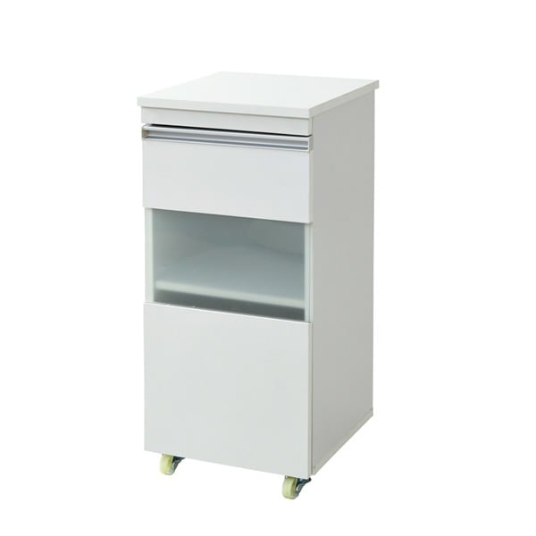 JKプラン キッチン 隙間収納 ラック 幅40 奥行39.5 高さ90 FKC-0005-WH ホワイト