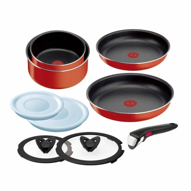 インジニオネオ パプリカレッドセット9 ガス火専用 レッド L15192 (D) メガ割