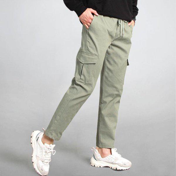 男性カーゴパンツ 1P332面カーゴバンディングパンツ