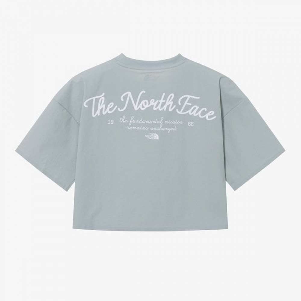 ノースフェイス 女性用 アイスラン 半袖 ラウンドティー COOL GRAY NT7UR36L 8,189円