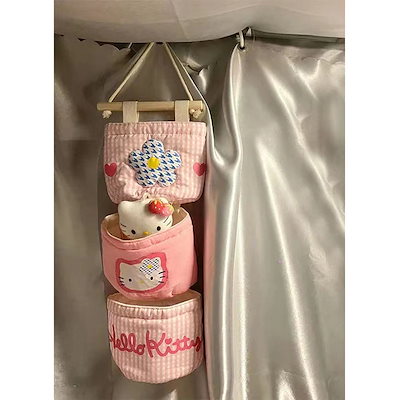 Qoo10] キティちゃん 折りたたみ 収納ボックス : 家具・インテリア