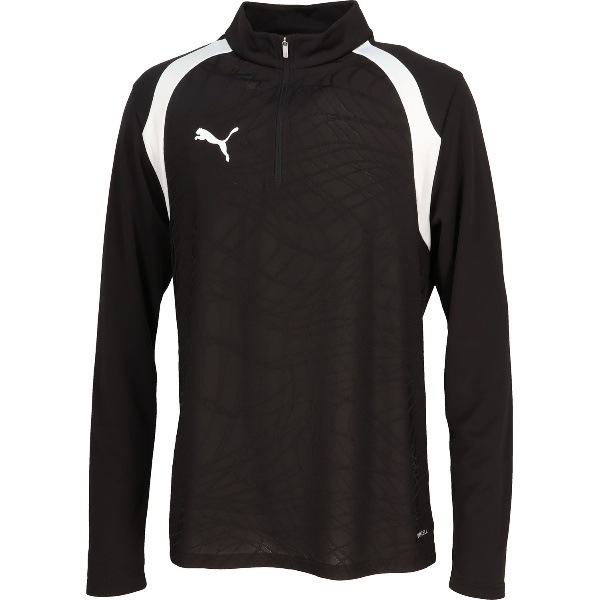 PUMA プーマ TEAMFINAL TR 1／4 ジップトップ サッカー 半袖Tシャツメンズ 660973-03