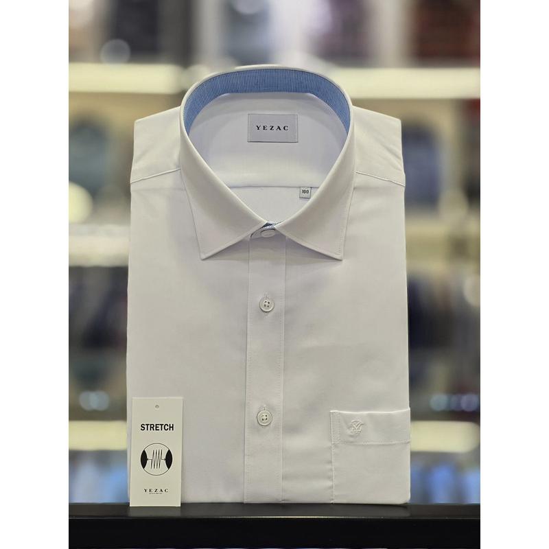 [] ホワイト 綿TC スパン 一般フィットシャツ YJFSBR121WH [P003737858]