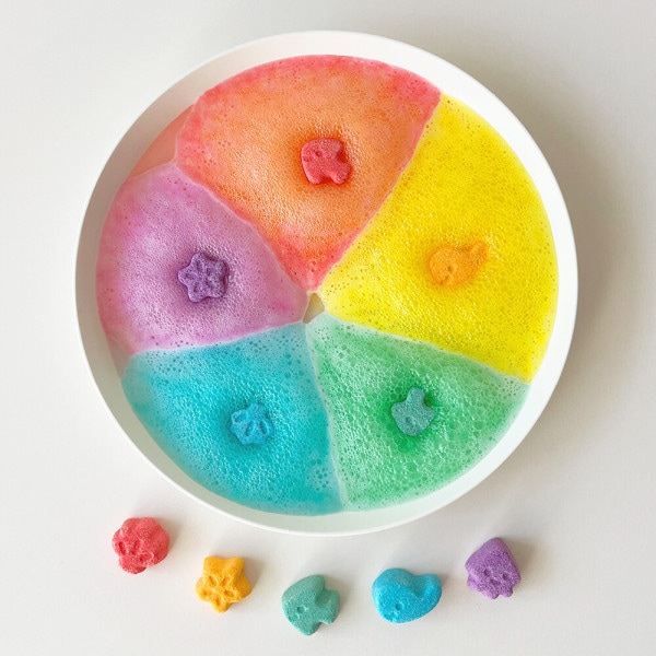 ミニバス 夜 海の動物形 入浴剤 水遊び 泡風呂