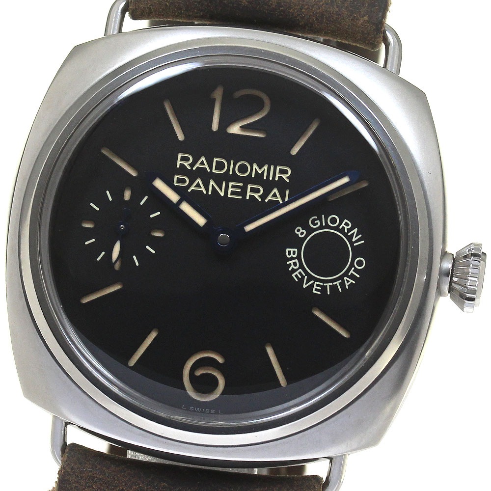 パネライ PANERAI PAM00992 ラジオミール 8デイズ スモールセコンド 手巻き メンズ 良品 保証書付き_816604【中古】 831,800円