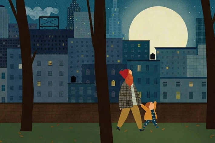 【メール便送料無料】BLANCA GOMEZ CITY MOON A4