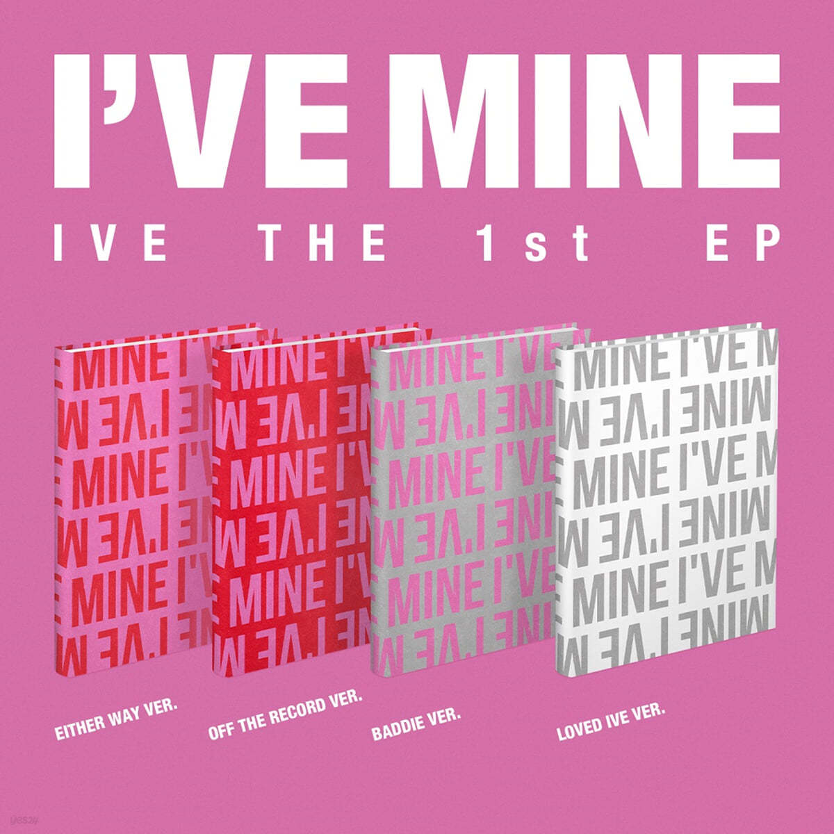 [4種セット] IVE THE 1ST EP [IVE MINE] IVE アルバム / ポスター特典