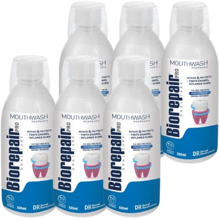 6個セット 大信貿易株式会社 バイオリペアプロ マウスウォッシュ 500ml 口臭 対策