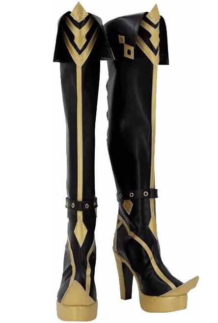 コスプレ靴ディシア原神　げんしん靴ブーツ下駄シューズ長靴コスプレクリスマスハロウィン