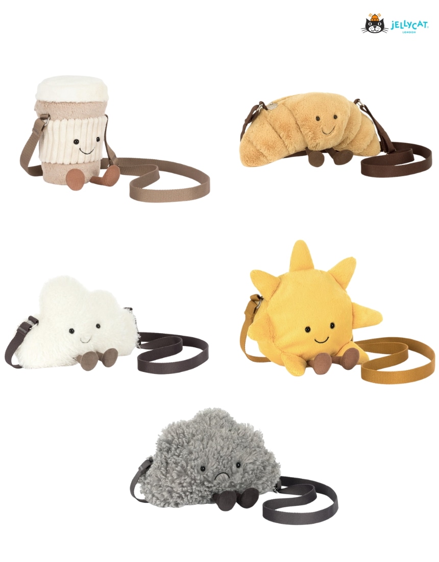 韓国公式 韓国人気 SNS流行 トレンド アクセサリー バッグ ショルダーバッグ Amuseables Shoulder Bag (5 Types)