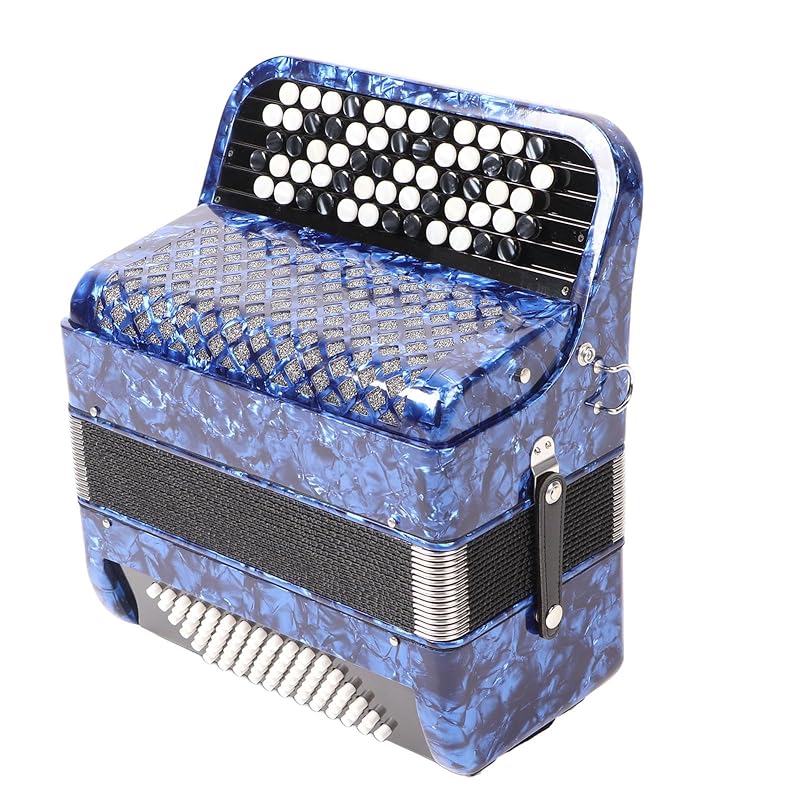 62 キー アコーディオンダイナミック サウンド 幅広い音色のアコーディオン ABS