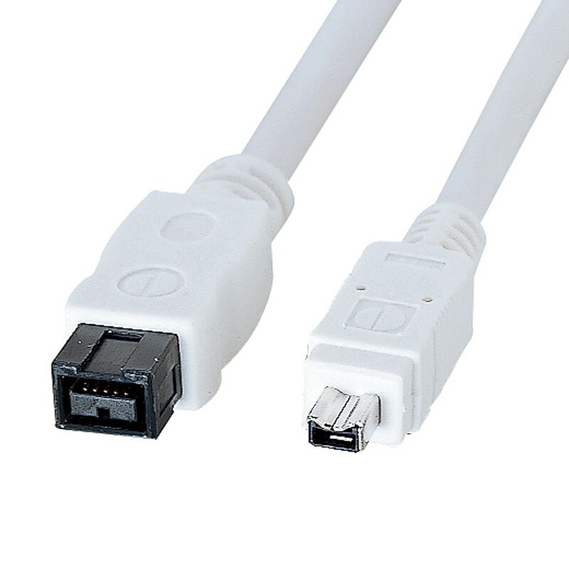 （まとめ買い）IEEE1394bケーブル ホワイト 2m KE-B942WK [x3]