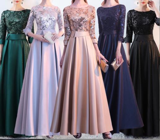 ロングドレス　ワンピース　6色　合唱団　超美品　パーティードレス　二次会　結婚式　発表会　演奏会