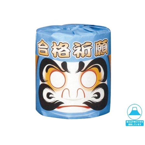 トイレットペーパー 販促用 贈答用 粗品 景品 合格祈願ダルマ ダブル30m 個包装 100個