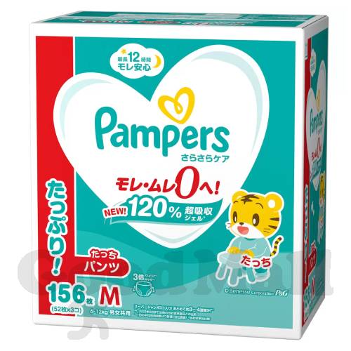 パンパース さらさらパンツ M(6ー12kg) 156枚おむつ
