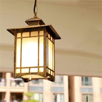 ペンダントライト おしゃれ ガラス 北欧 LED レトロ アンティーク 工業風 ローマライト 防水 庭園 屋外 四角形 長方形 吊下げ灯 リビング ダイニング キッチン 天井照明器具 ダクトレール 引