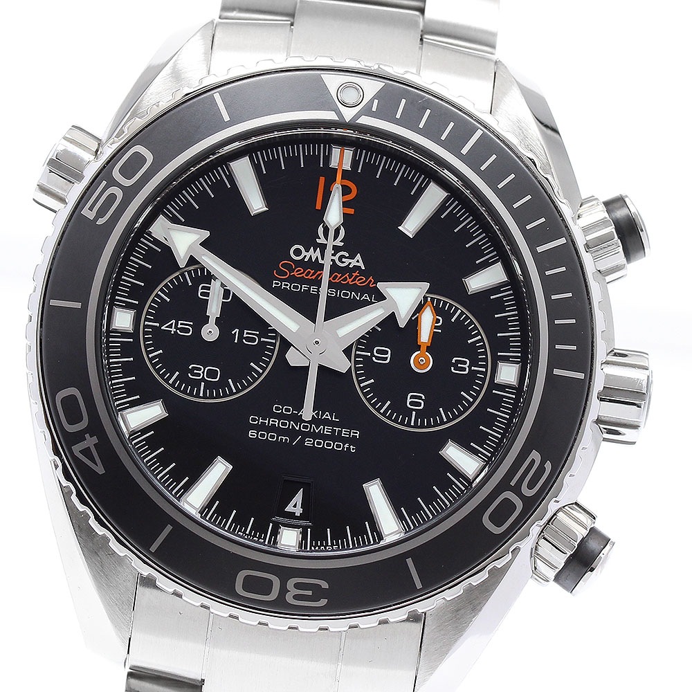 オメガ OMEGA 232.30.46.51.01.003 シーマスター600 プラネットオーシャン クロノグラフ 自動巻き メンズ 良品 保証書付き_895523【中古】