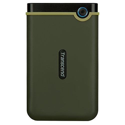 色:2) ミリタリーグリーン サイズ:2) 2TB Transcend ポータブルHDD 2TB 【