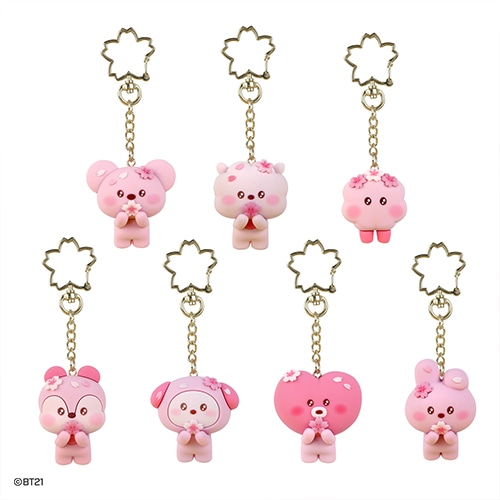 FIGURE KEYRING CHERRY BLOSSOM (7 SET)