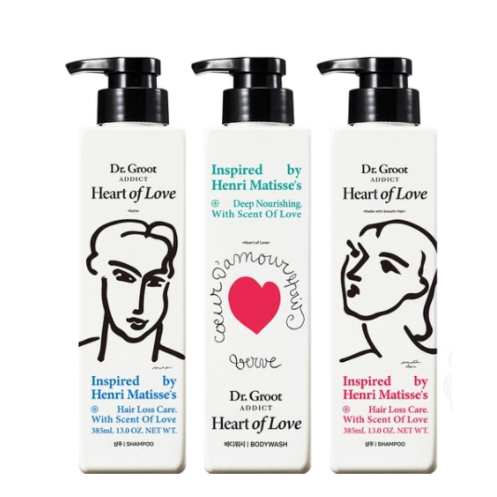 ドクターグルート エディクト ハート エディション/シャンプー385mlx2+ボディウォッシュ385ml