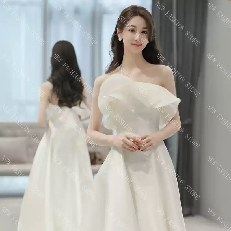 ウエディングドレス 白-42