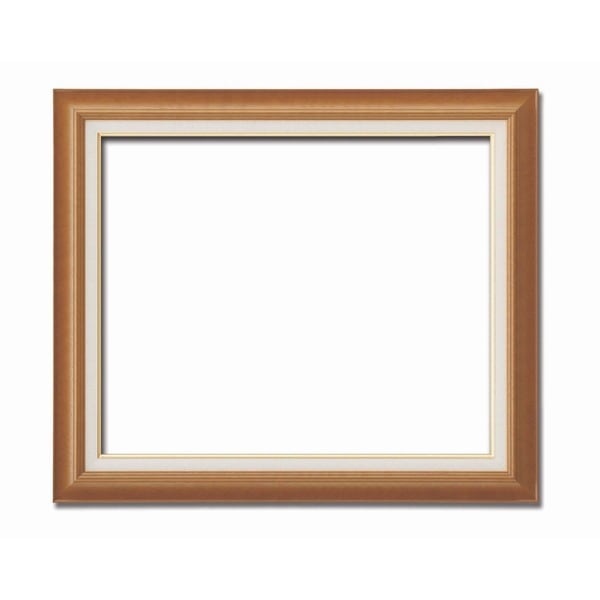 ( 油額 ) 油絵額 キャンバス額 木製油絵額 茶色油絵額 F20号 727×606mm チーク 額 額縁 フレーム