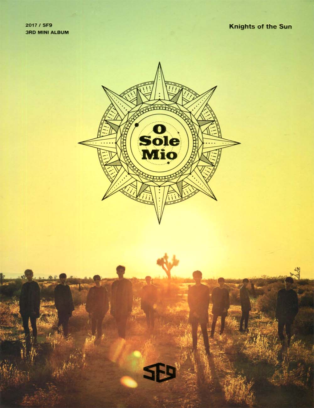 [未開封新品] エスエフナイン(SF9) - Knights of the Sun(3rd Mini Album)