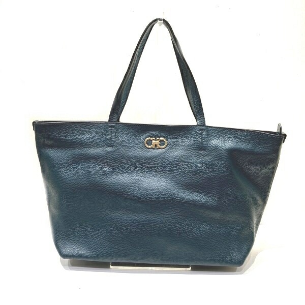 フェラガモ ガンチーニ GU-21D766 バッグ トートバッグ ショルダーバッグ 【中古】