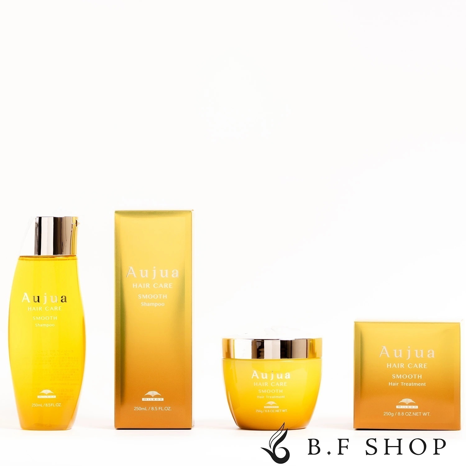 【セット品】ミルボン オージュア スムース シャンプー & ヘアトリートメント 250ml LSC