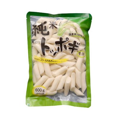 他サイト： 珍味堂 純米 トッポギ 600g もちもちして美味しい 韓国食品 韓国料理 韓国食材 簡単料理 業務用 お餅 韓国餅の商品画像