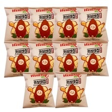 ウェルチップカッサバチップガリックフレーバースナック, 40g, 10個