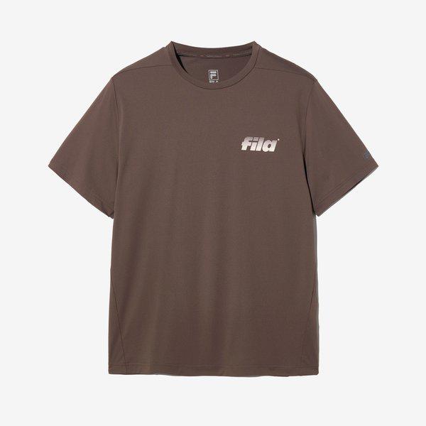 [FILA] アクアエックス クーリング 半袖Tシャツ (FS2RSH2206U_BRN)