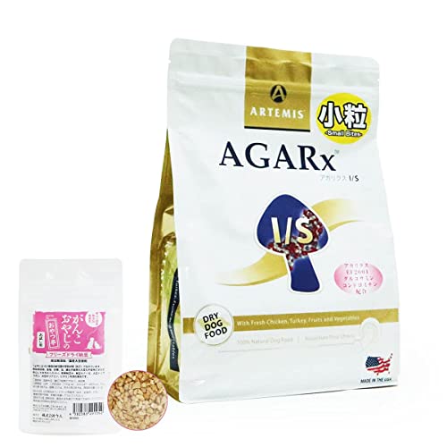 アーテミス ドッグフード アガリクスI/S 小粒 3kg＋国産フリーズドライ納豆セット【ドッグパラダイス限定】