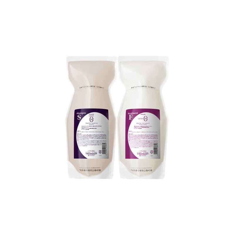 タマリス ラクレア オー シャンプー S スムースフレッシュ 600mL + トリートメント F フルリペア 600g セット 詰め替え