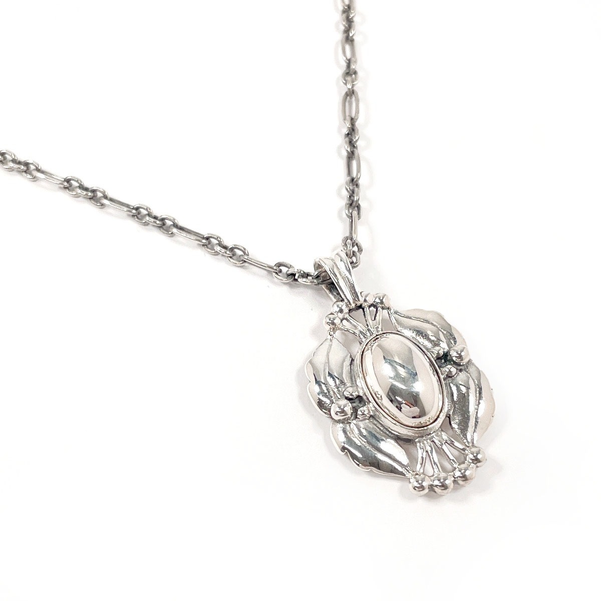 Georg Jensen ヘリテージ コレクション イヤーペンダント 2000 ネックレス シルバー シルバー925 ユニセックス