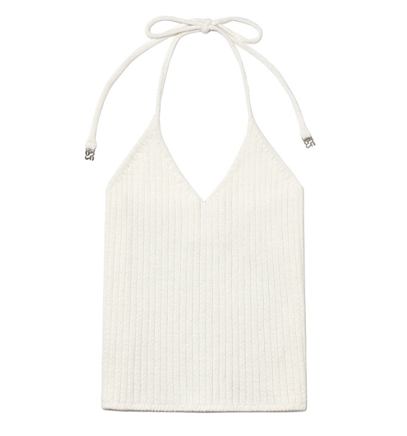 PINE TWOTONE SLEEVELESS TOP