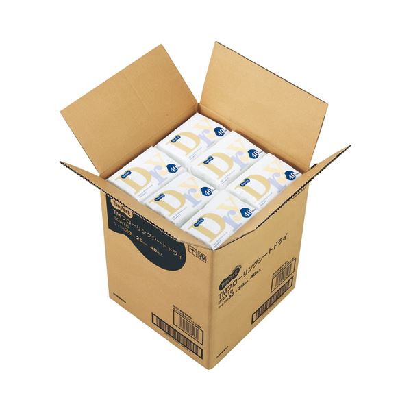 (まとめ）TANOSEE TMフローリングシート ドライ 40枚入×30パック(×3セット)