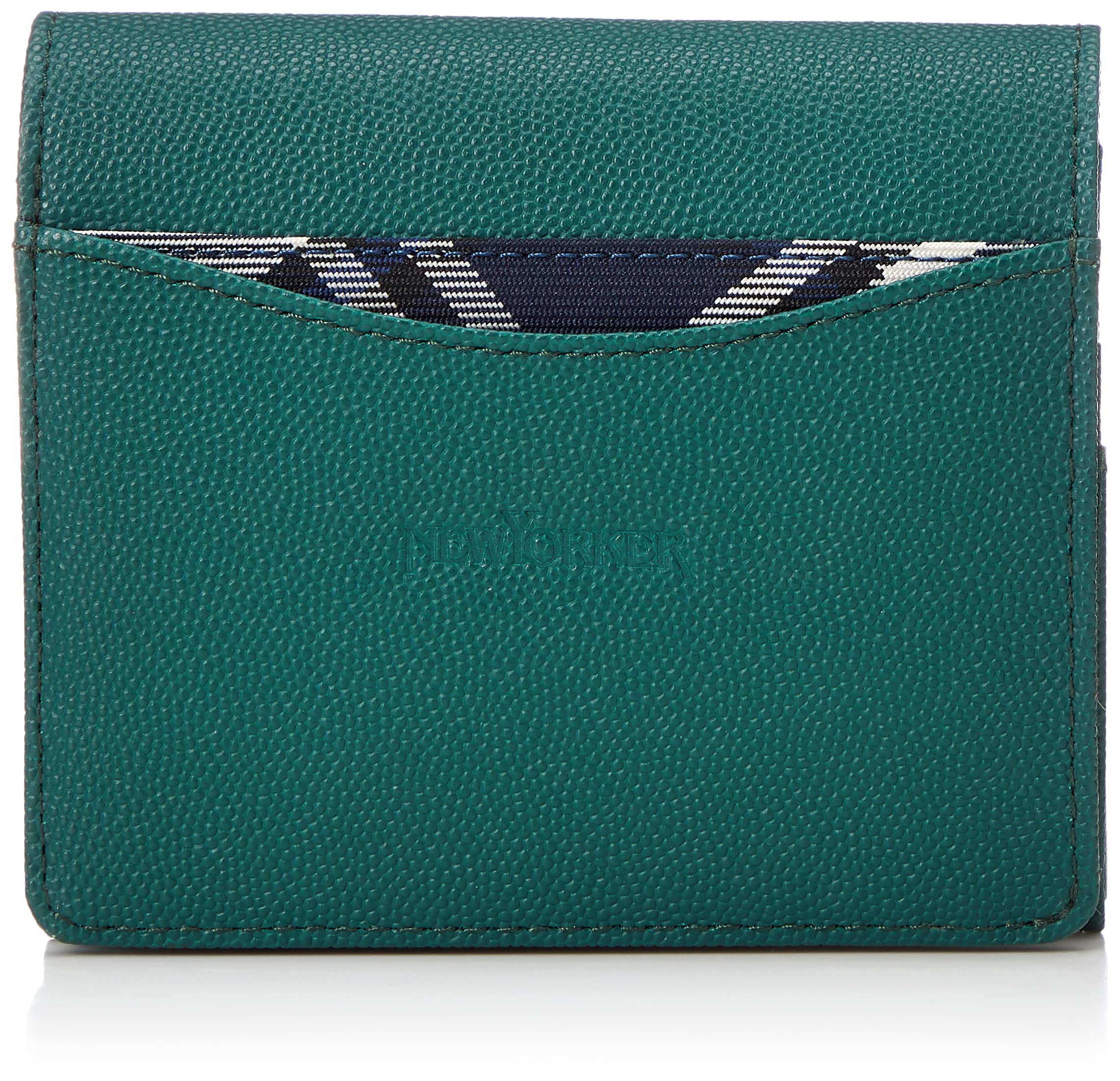 [ニューヨーカー アクセサリー] 二つ折り ボックス 小銭入れ アーチ NYP893 グリーン