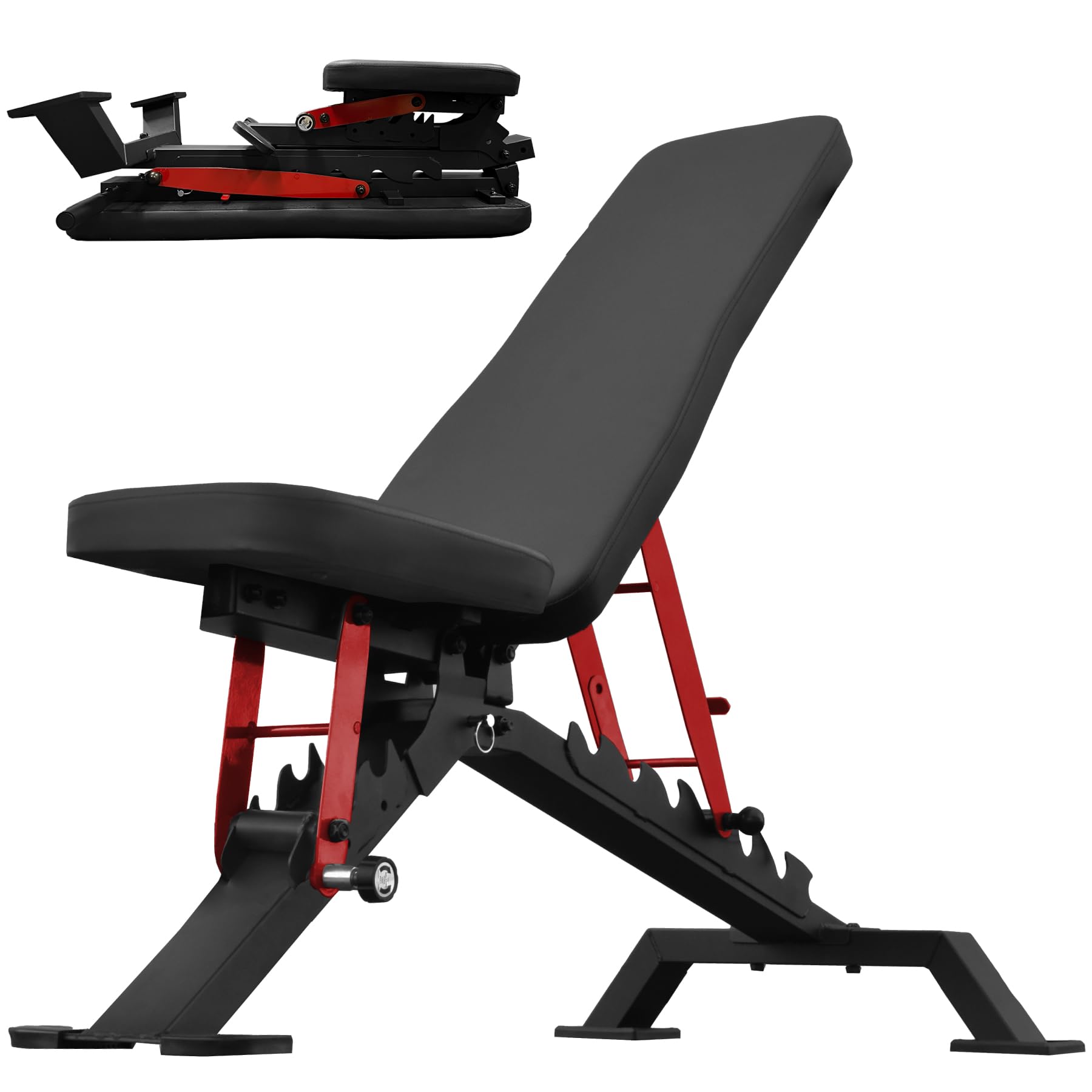 3WAY トレーニングベンチ プロモデル インクラインベンチ フラットベンチ ダンベル 耐荷重1000kgトレーニング ベンチ ベンチプレス ベンチプレス台 ホームジム トレーニングマシン 折りたたみ