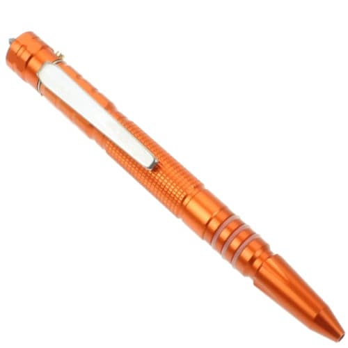 タクティカルペン　T-7　LEDライト付き　オレンジ